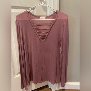 Large tee fits like a medium